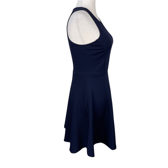 Everly Navy Blue Fit & Flare - Picture 3 of 8